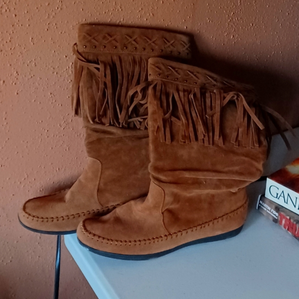 Moccasin Boots👢 by Rampage